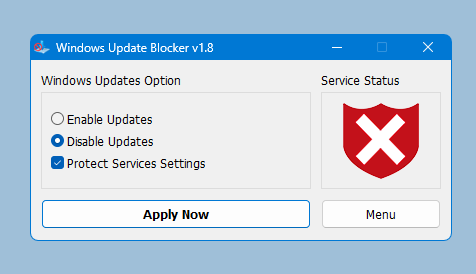 win10彻底永久关闭自动更新-Windows Update Blocker