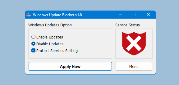 win10彻底永久关闭自动更新-Windows Update Blocker