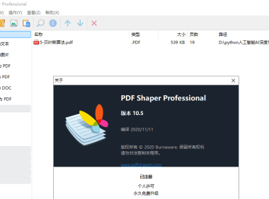 全能PDF工具箱-PDF Shaper Professional v10.5 便携特别版